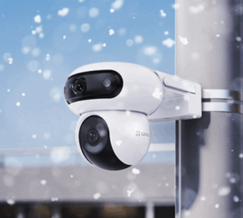 EZVIZ H90 Dual 4MP Dual-Lens Pan & Tilt Wi-Fi Camera