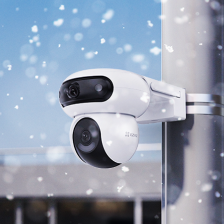 EZVIZ H90 Dual 4MP Dual-Lens Pan & Tilt Wi-Fi Camera